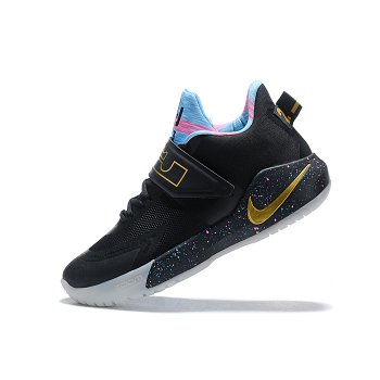 2020 Nike LeBron Ambassador 12 Black Multi-Color Shoes